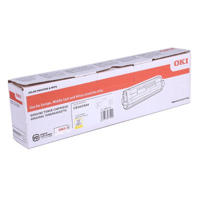 Oki Toner C834 C844 10k Yellow Gelb (46861305)