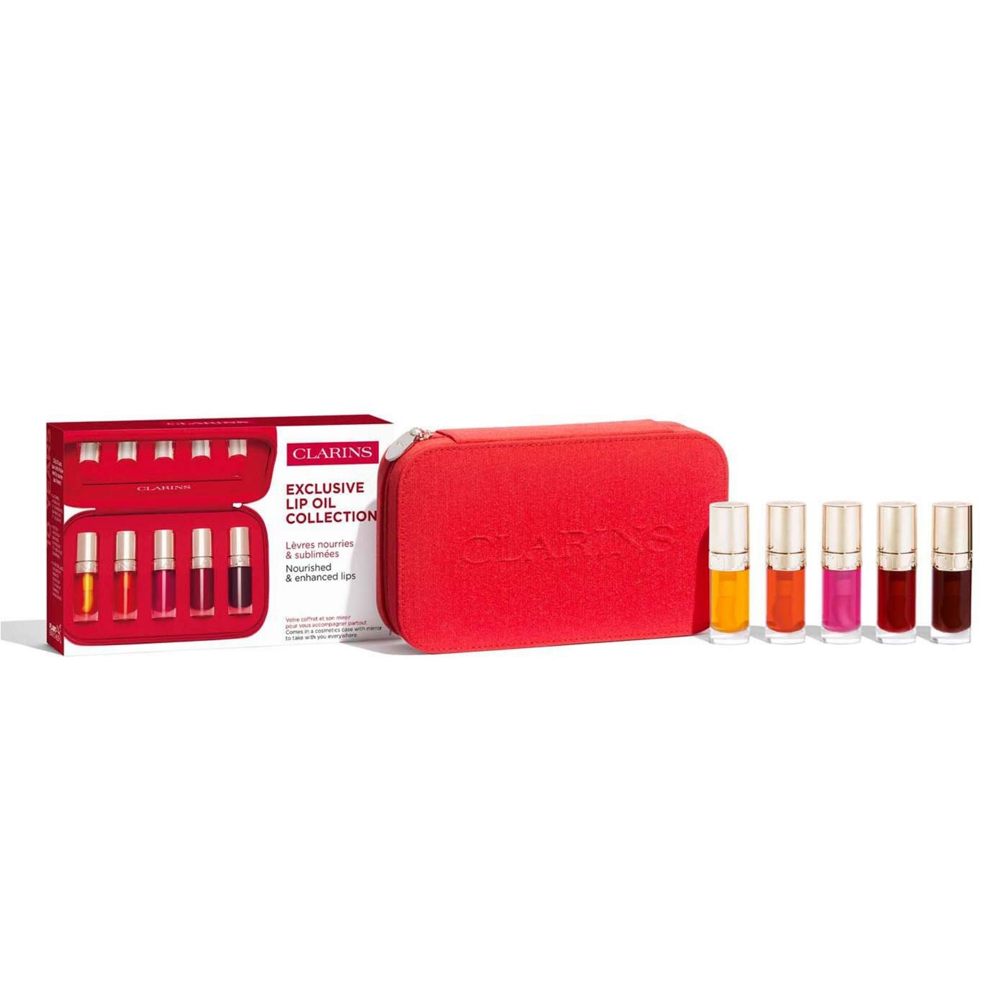 Set, Clarins, Lip Oil Balm, Lip Oil, 5 pcs, 7 ml