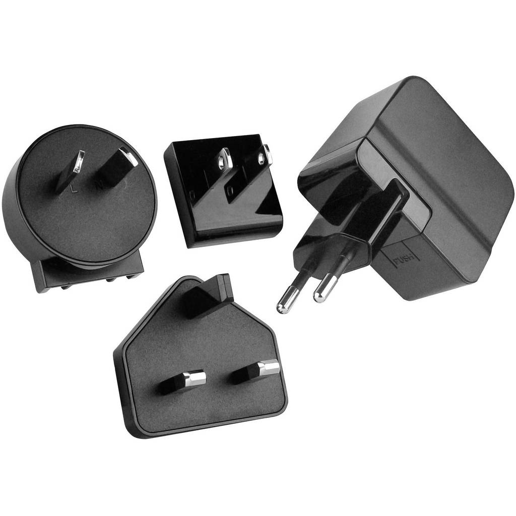 HN Power HNP12I-USBL6 USB charger 12 W 1x USB-A Black Indoors Regul HNP12I-USBL6