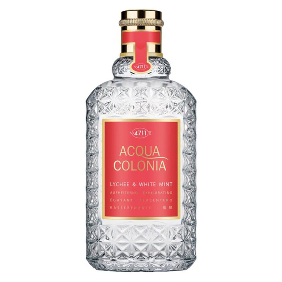 4711, Acqua Colonia Lychee & White Mint, Eau De Cologne, Unisex, 100 ml
