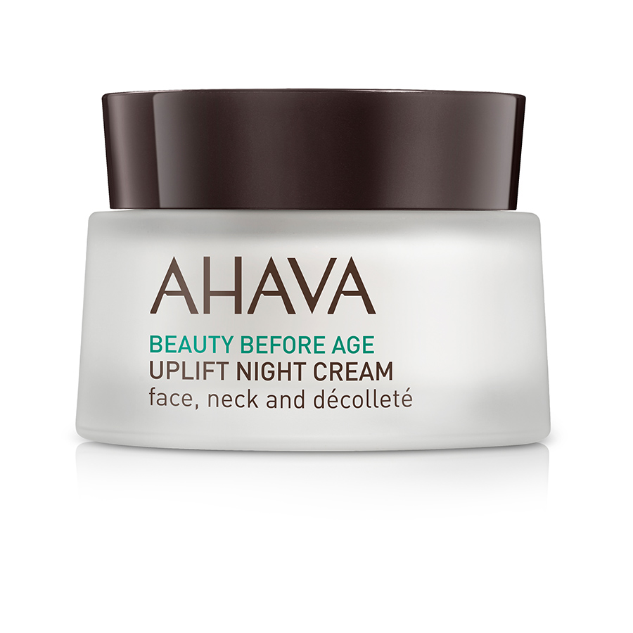 Ahava, Frumusețe Înainte de Vârstă, Vegan, Hidratare a Nefelului, Noapte, Creme pentru Față și Gât, 50 ml