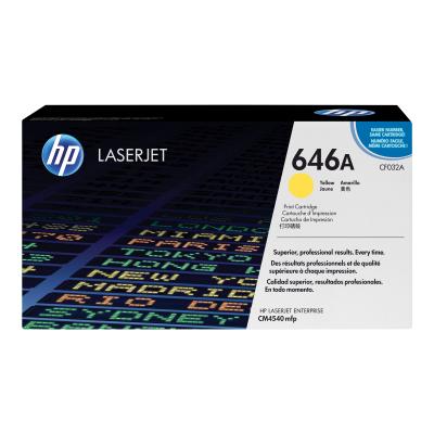 HP Cartridge No 646A HP646A HP 646A Yellow Gelb (CF032A)