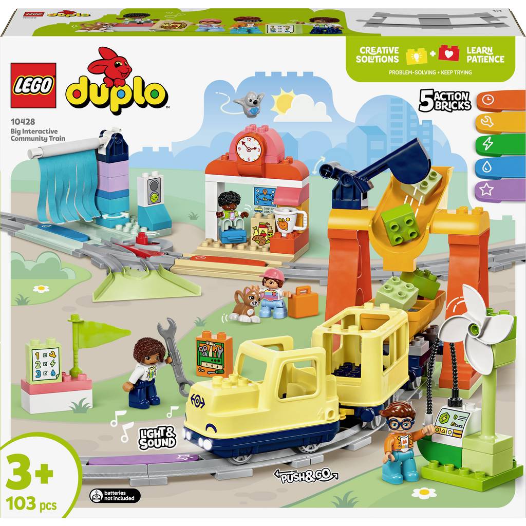 LEGO ^{®} DUPLO ^{®} Büyük İlgili Demiryolu 10428