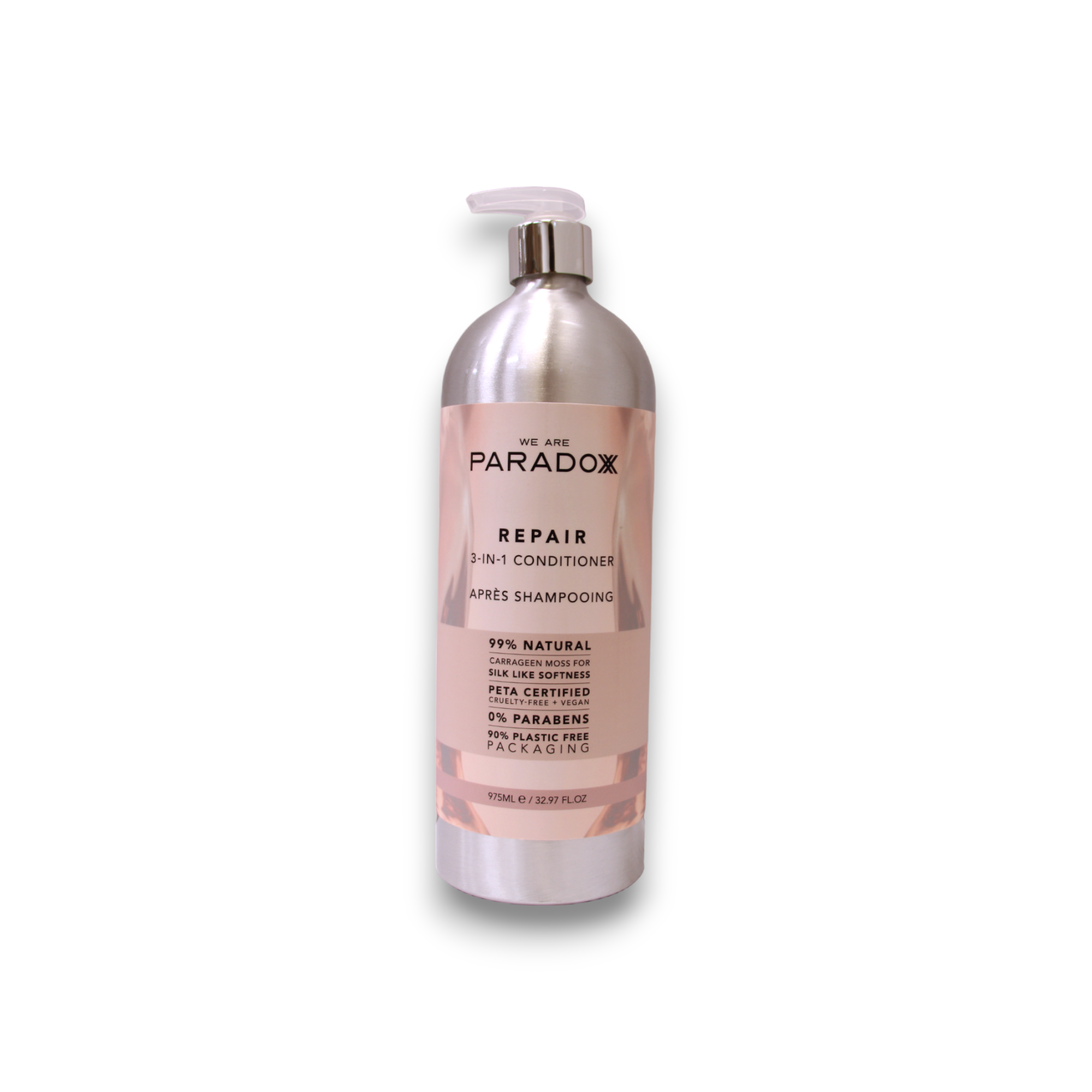 Biz Paradoxx'tır. Parçalanmış Saçlar İçin Bırakın Kaliteli Bakım Şampuanı, Besleyip Yumuşatıcı, 975 ml