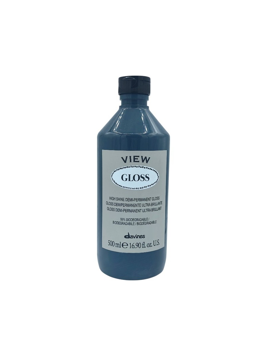 Davines, View, Demi-Permanent Hair Dye,  Gloss, 500 ml