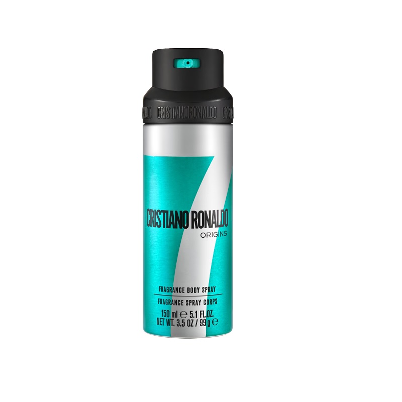 Krishtiano Ronaldu, CR7 Kökenleri, Yenileyici, Koku Spreyi, Erkekler için, 150 ml.