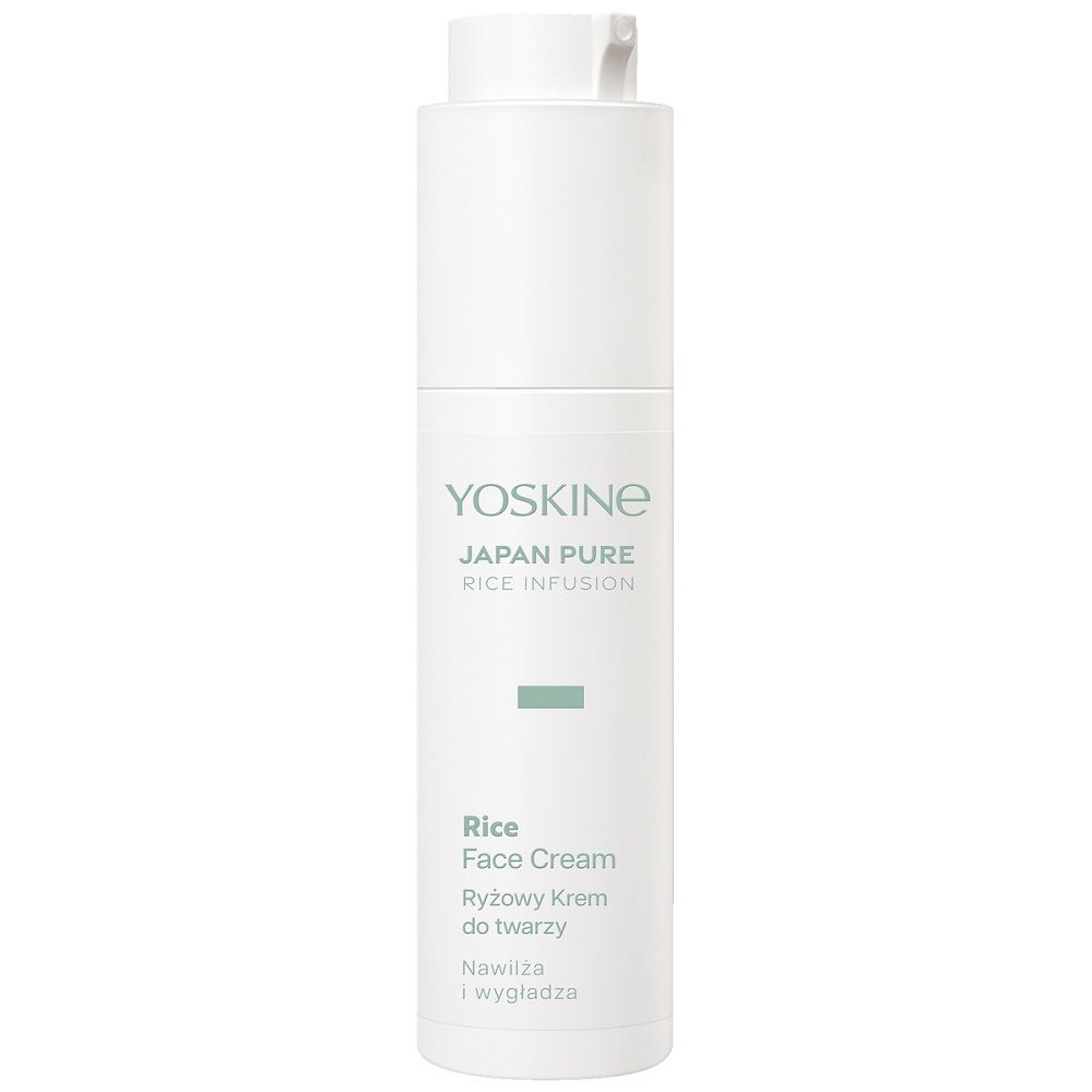 Yoskine, Japon Pürü, Pirinç İnfüzyon, Yoğun Nemlendirme, Krem, Cilt, 50 ml