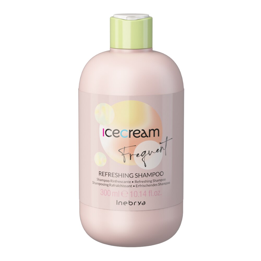 Inebrya, Ice Cream Frequent, Hair Shampoo, Refreshing, 300 ml