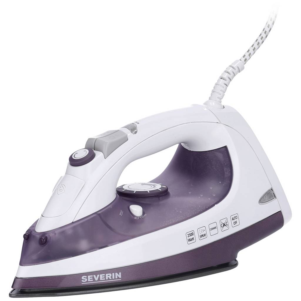 Severin BA 3210 Steam iron Purple, White 2500 W 3210