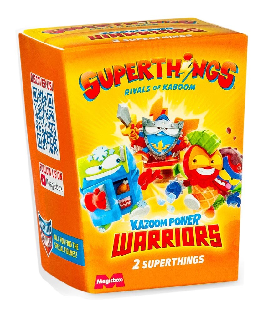SuperThings Kazoom Power Warriors Two Pack PST17DT224IN00