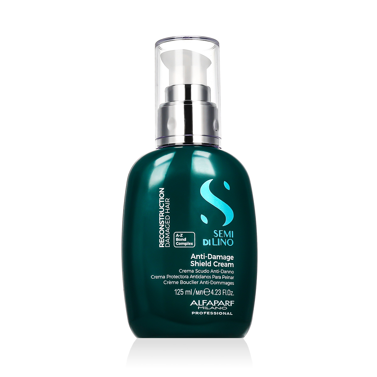 Cremei de protecție Alfaparf Semi Di Lino Reconstruction Anti-Damage Shield, 125 ml.