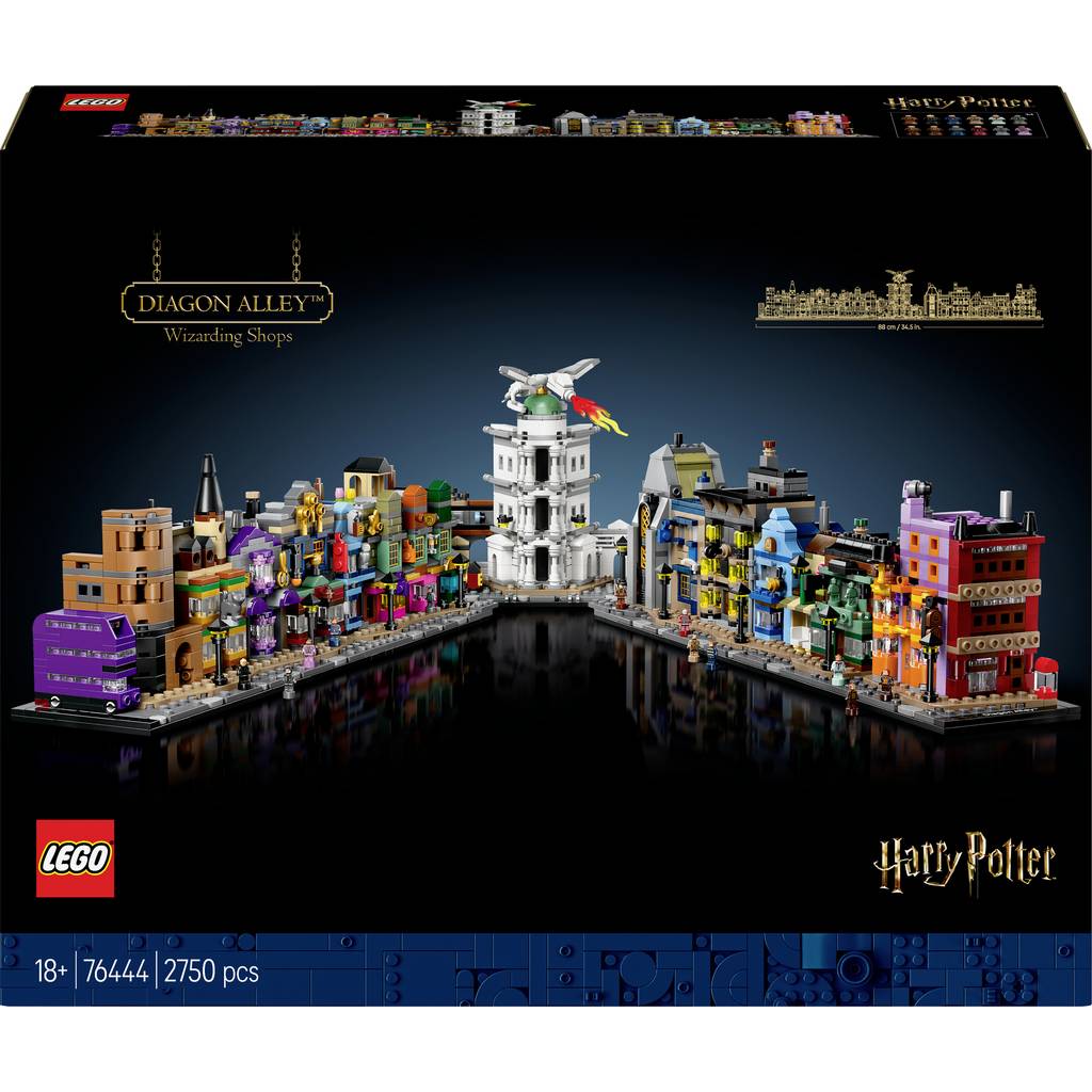 76444 LEGO® HARRY POTTER™ Magazinurile de magie din strada Winkelgasse™ 76444