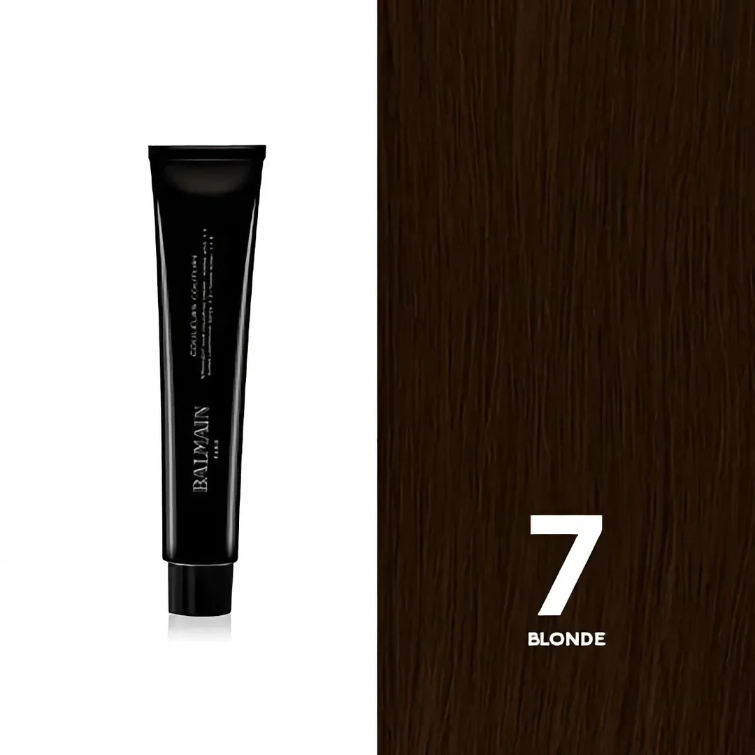 Balmain Profesional, Culori de Modă, Păr Permanenți cu Coloranții, 7 Blond, 60 ml.