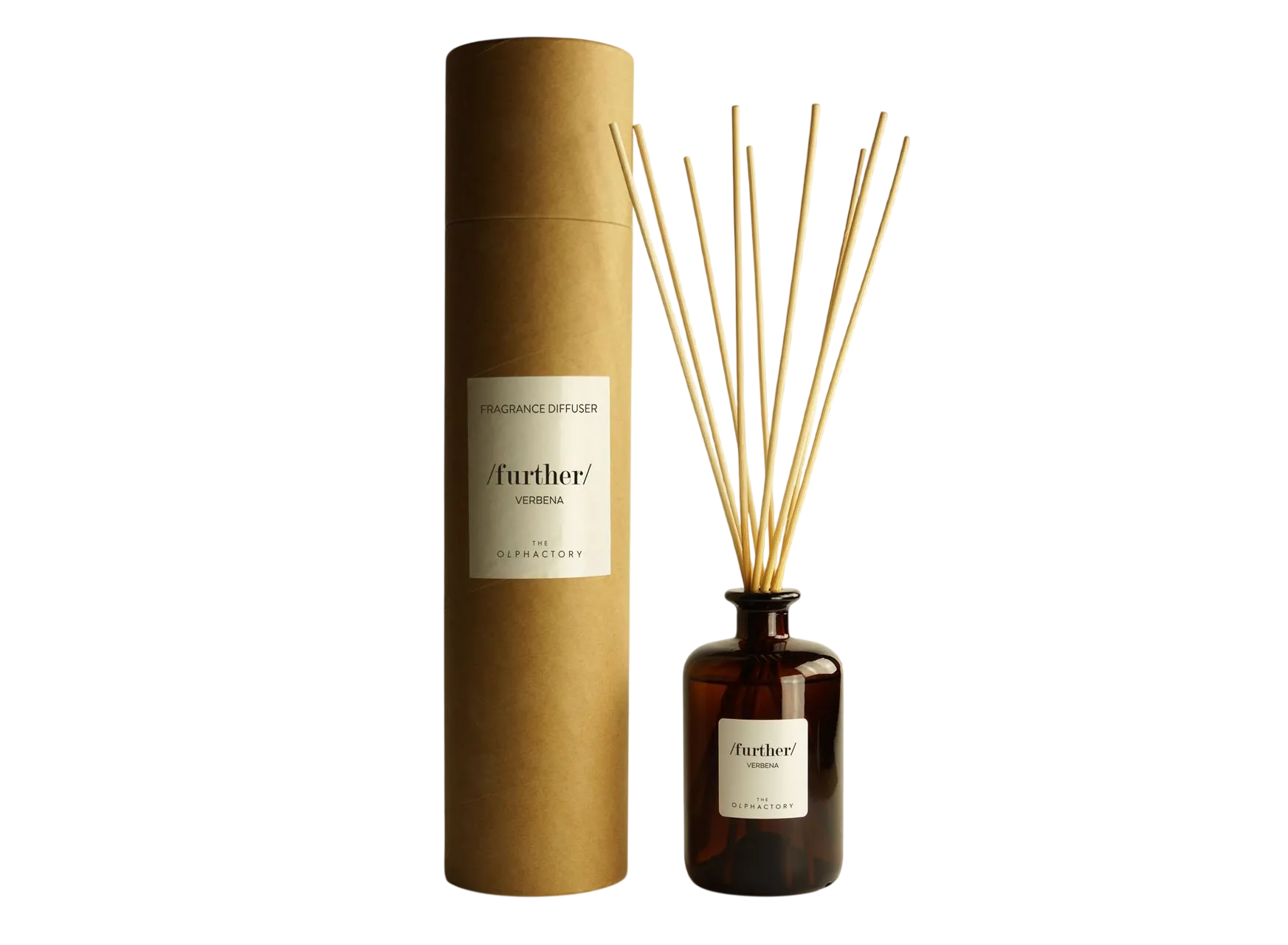 Olphactory, Verbena Suplimentară, Bâtele de Parfum, Dispozitivul de difuzare a aromelor cu sticlație, 500 ml.