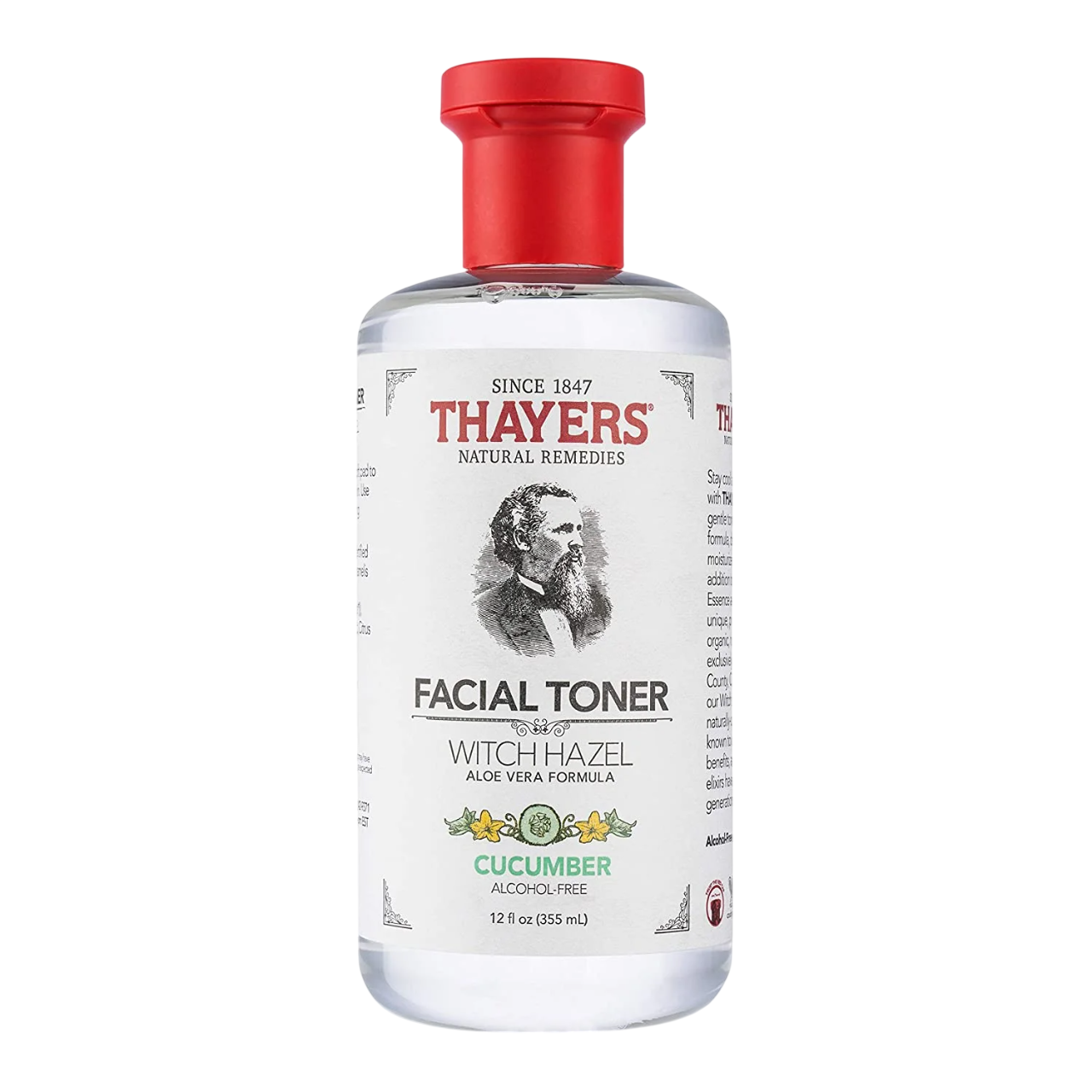 Thayers, Witch Hazel, Cucumber, Balances, Tonic Lotion, For Face, 355 ml