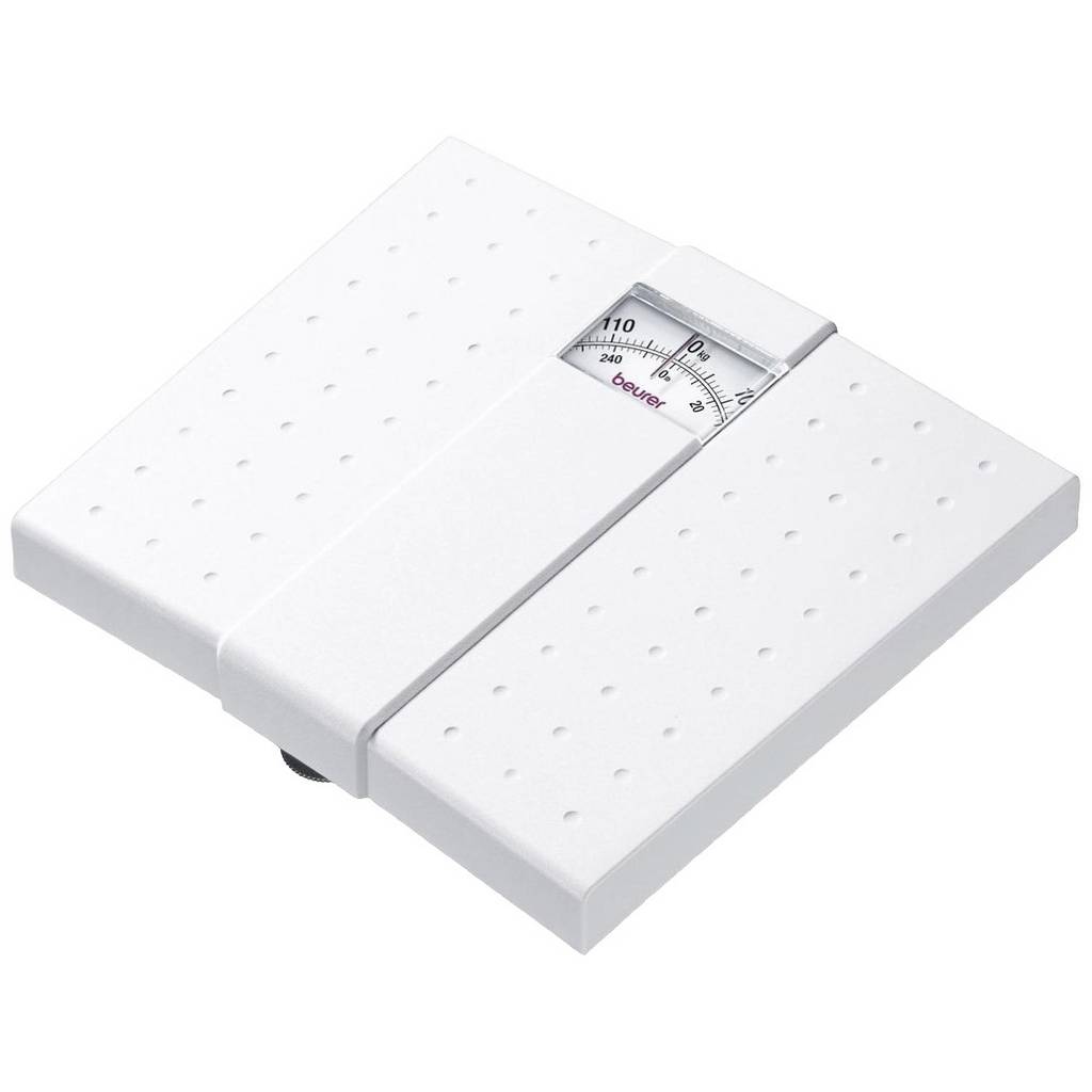 Beurer MS 01 Bathroom scales 71005 Analogue Weight range=120 kg White 71005