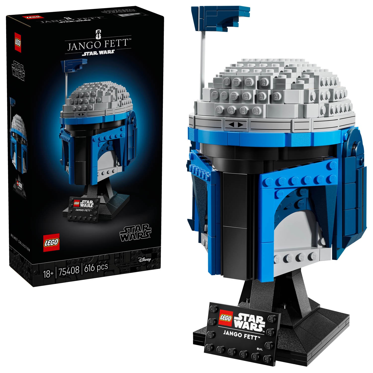 Lego Star Wars TM Cască a lui Jango Fett 75408
