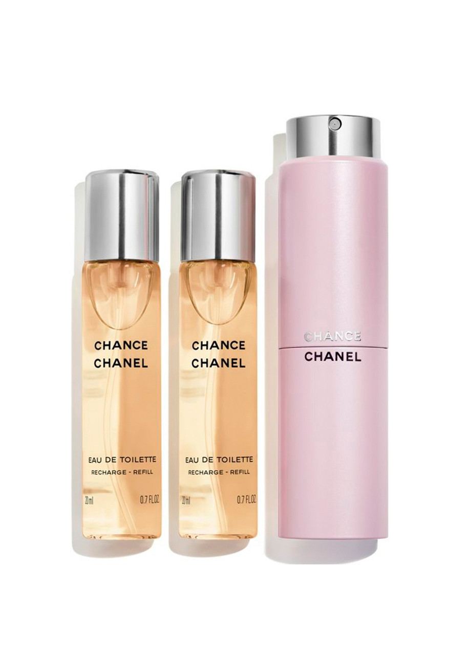 Set Chanel: Chance, Eau De Toilette, For Women, Refillable, 20 ml + Chance, Eau De Toilette, For Women, Refill, 2 pcs, 20 ml
