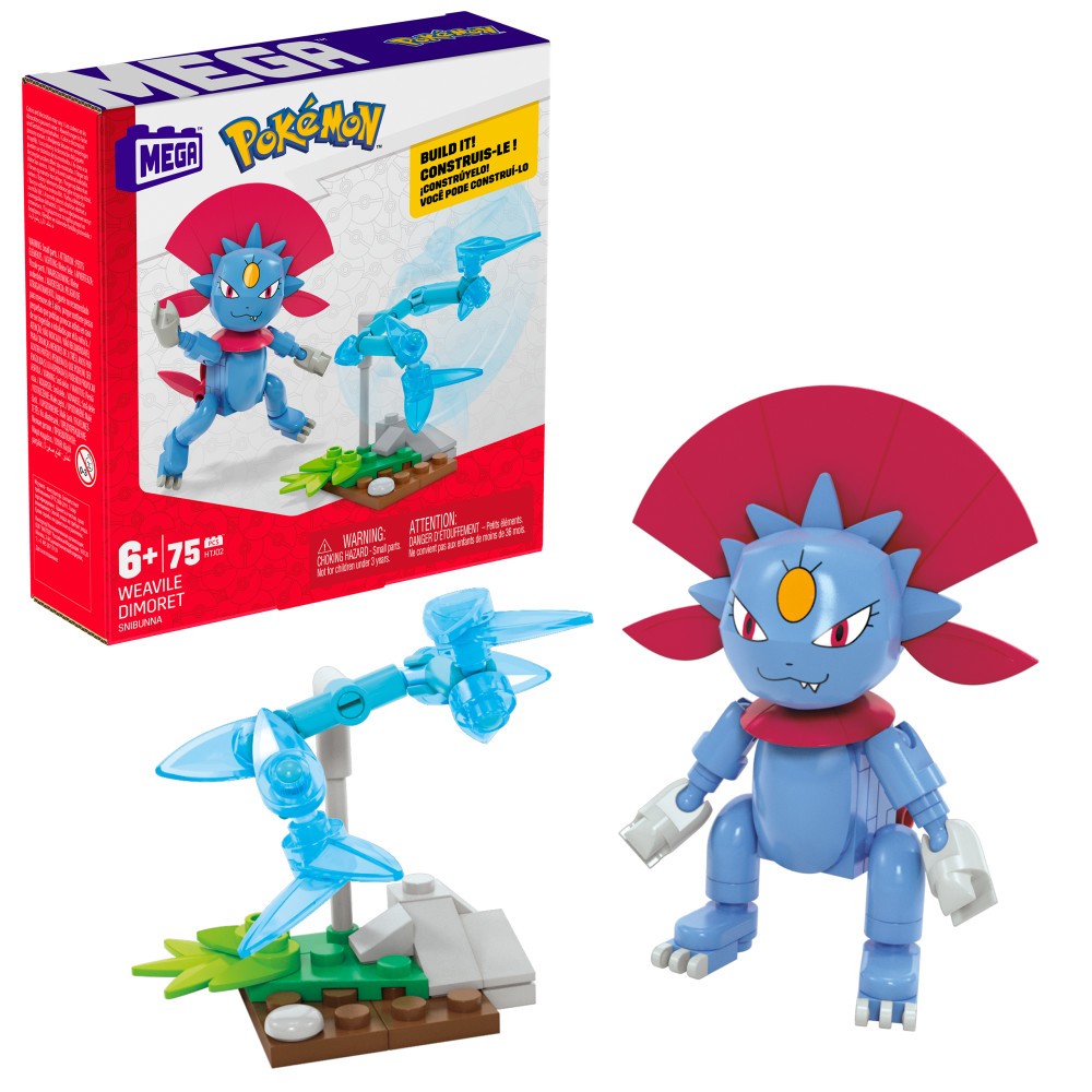 MEGA Pokemon Weavile Dimoret HTJ02 GDW29