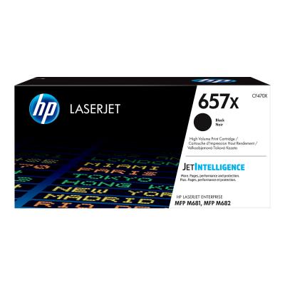 HP Cartridge No 657X HP657X HP 657X Black Schwarz (CF470X)