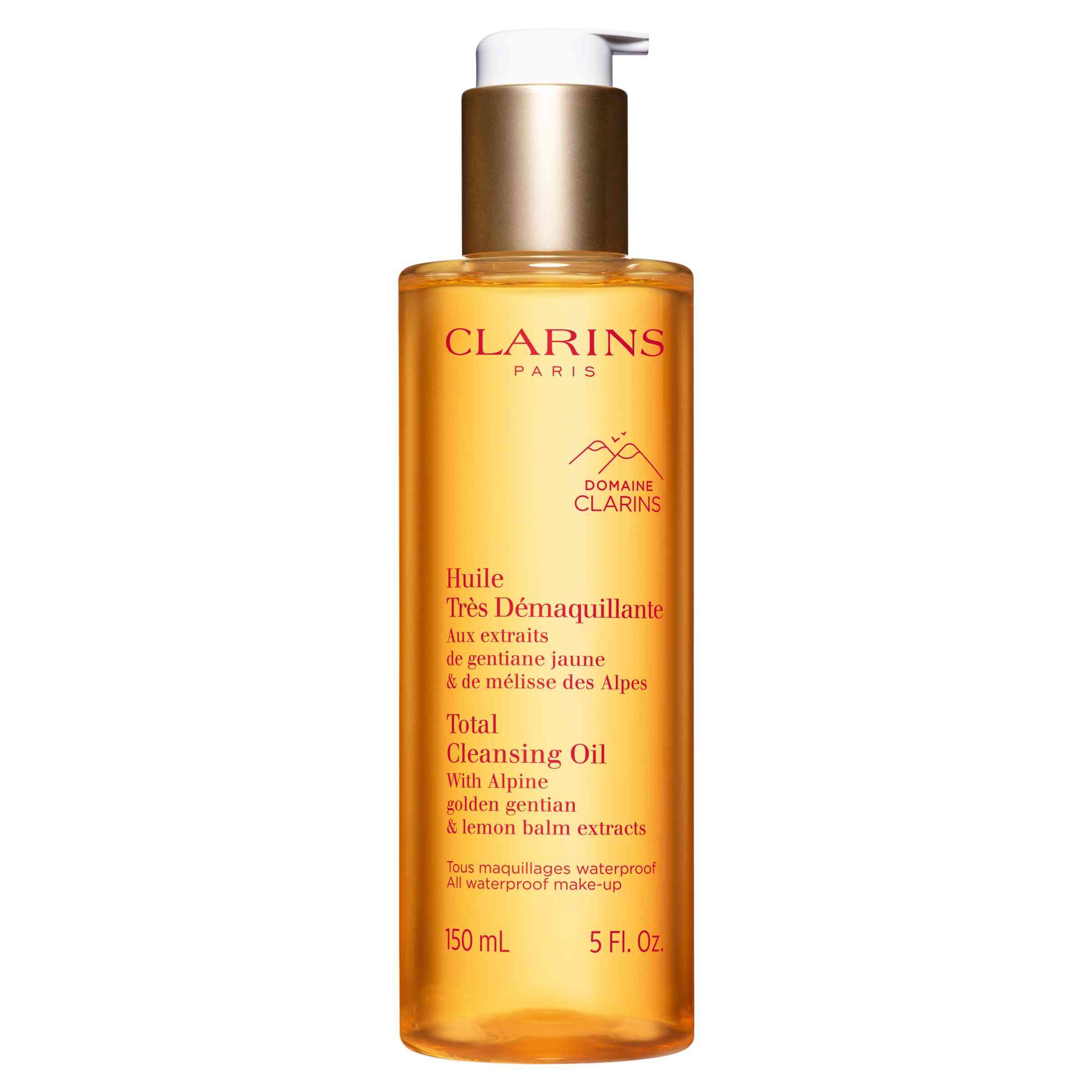 Clarins, Total, Alpine Herbs, Makeup Removing, Cleansing Oil, For Face & Eyes, 150 ml