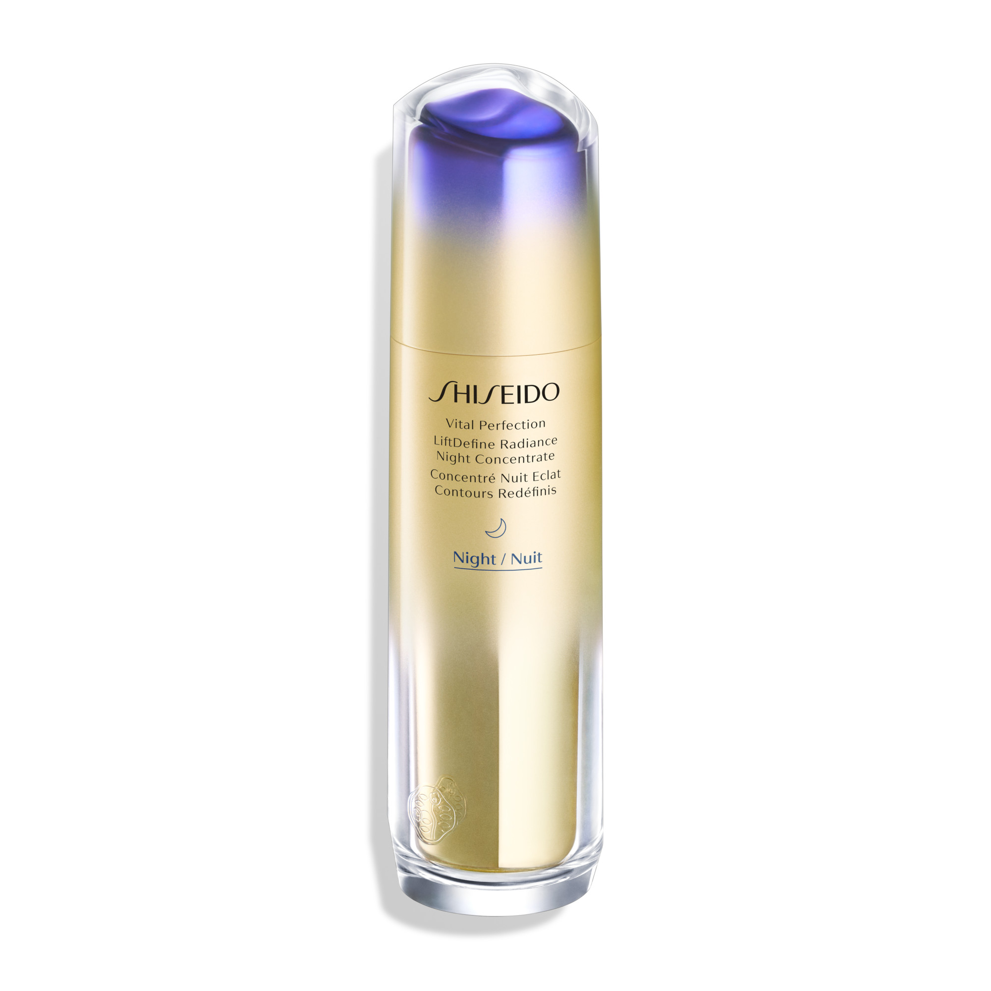 Shiseido, Vital Perfection, Firmitate și Radiație, Noapte, Serum pentru Față, 80 ml.