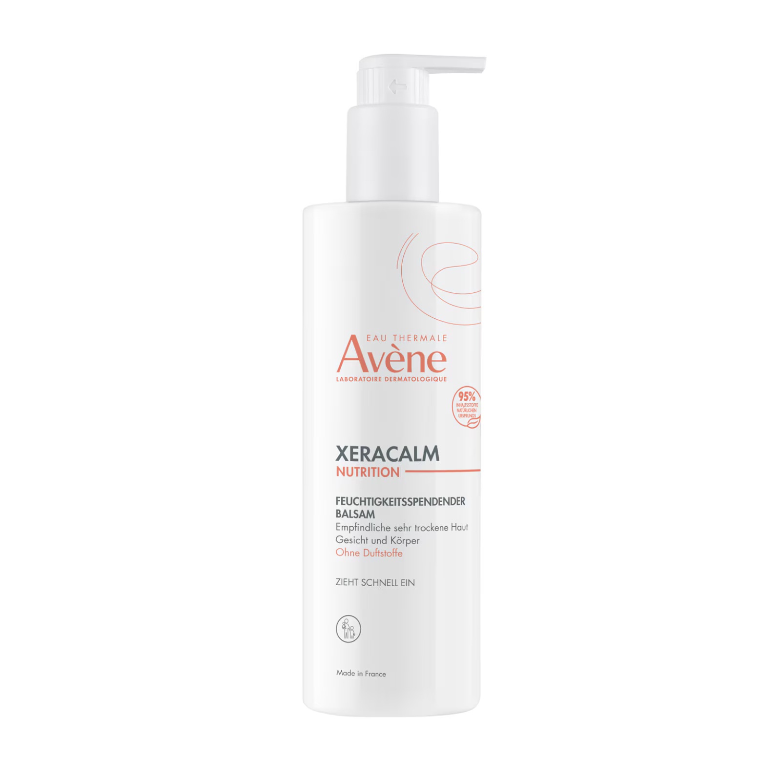 Avene, Xeracalm, Hydrating, Balm, Body, 400 ml