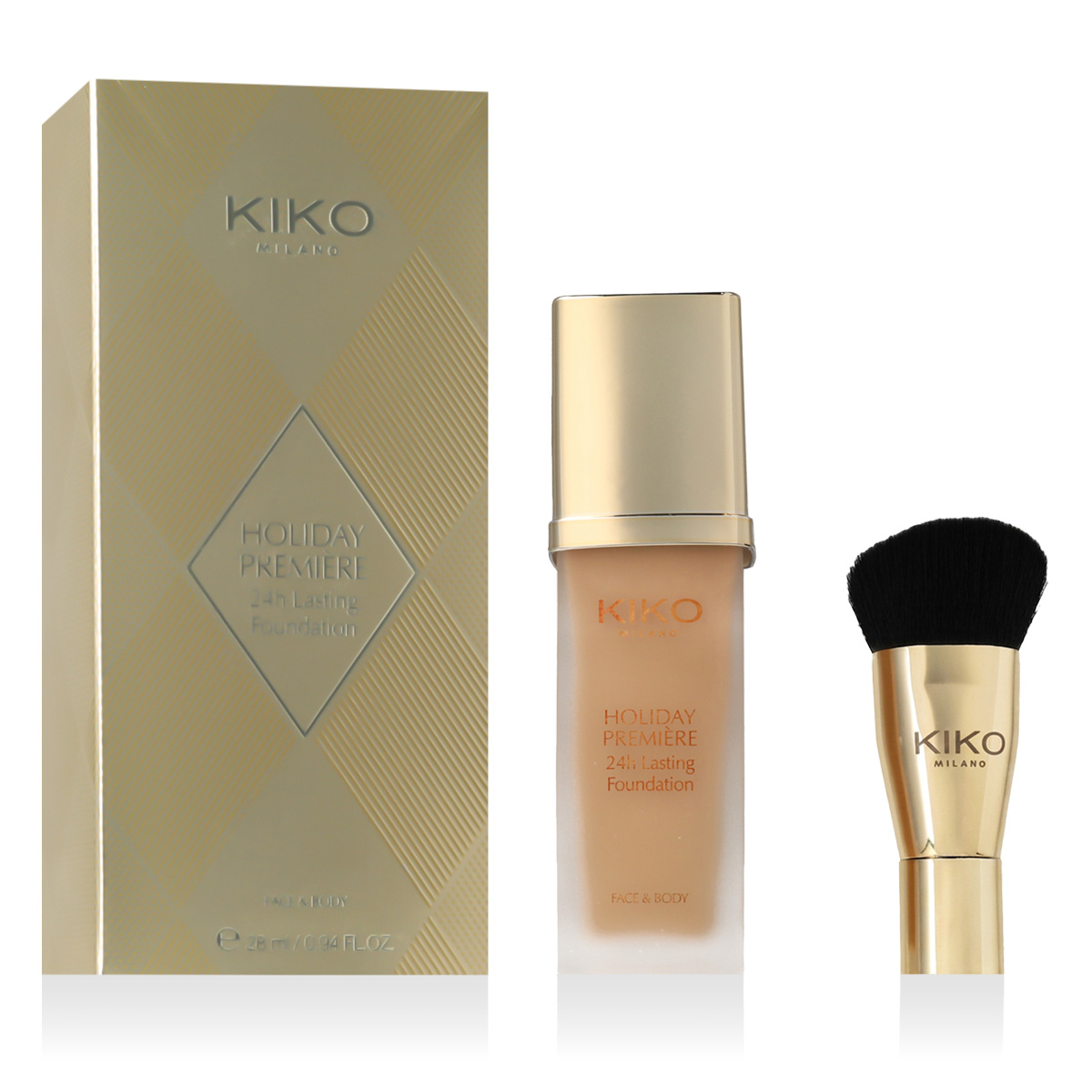 KIKO MILANO Holiday Première 24h Lasting Foundation (02 Beige) 28 ml