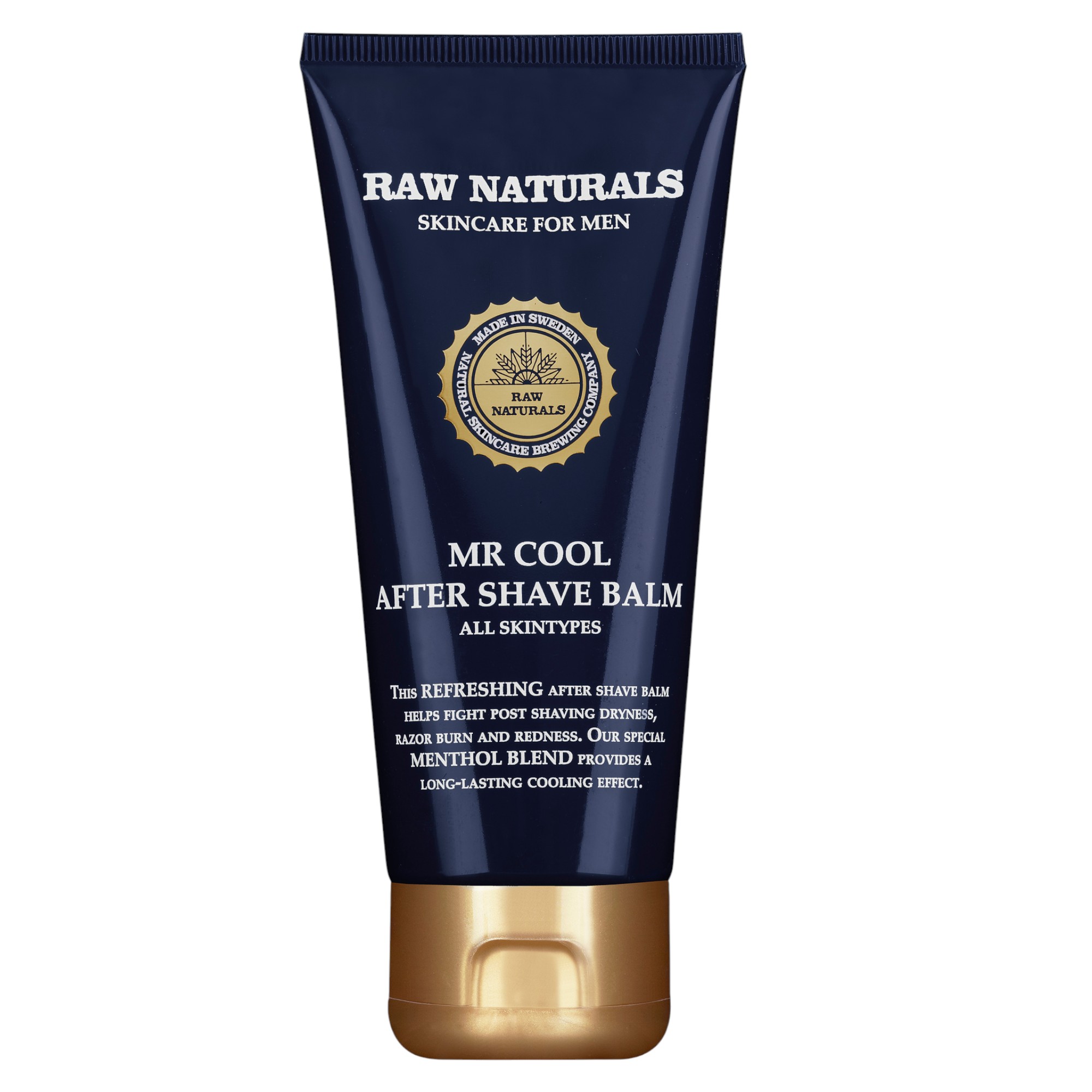 Naturale crude, Mr. Cool, 100% vegetarian, Revigorant, Balma de după ras, 100 ml