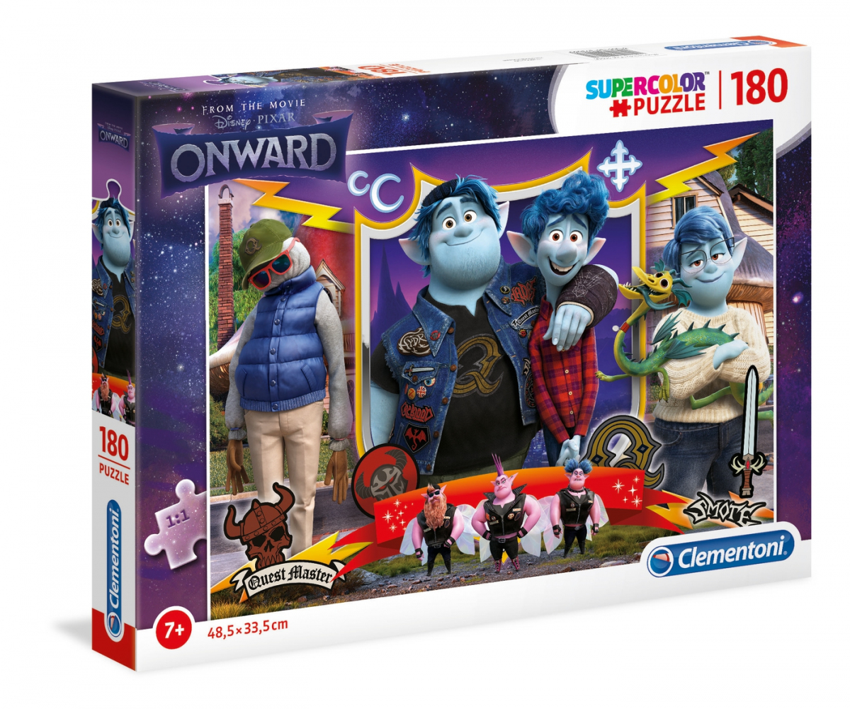 Clementoni, SuperColor, Onward, Puzzle, 29208, Cinsiyetsiz, 7+ yaş, 180 parça.