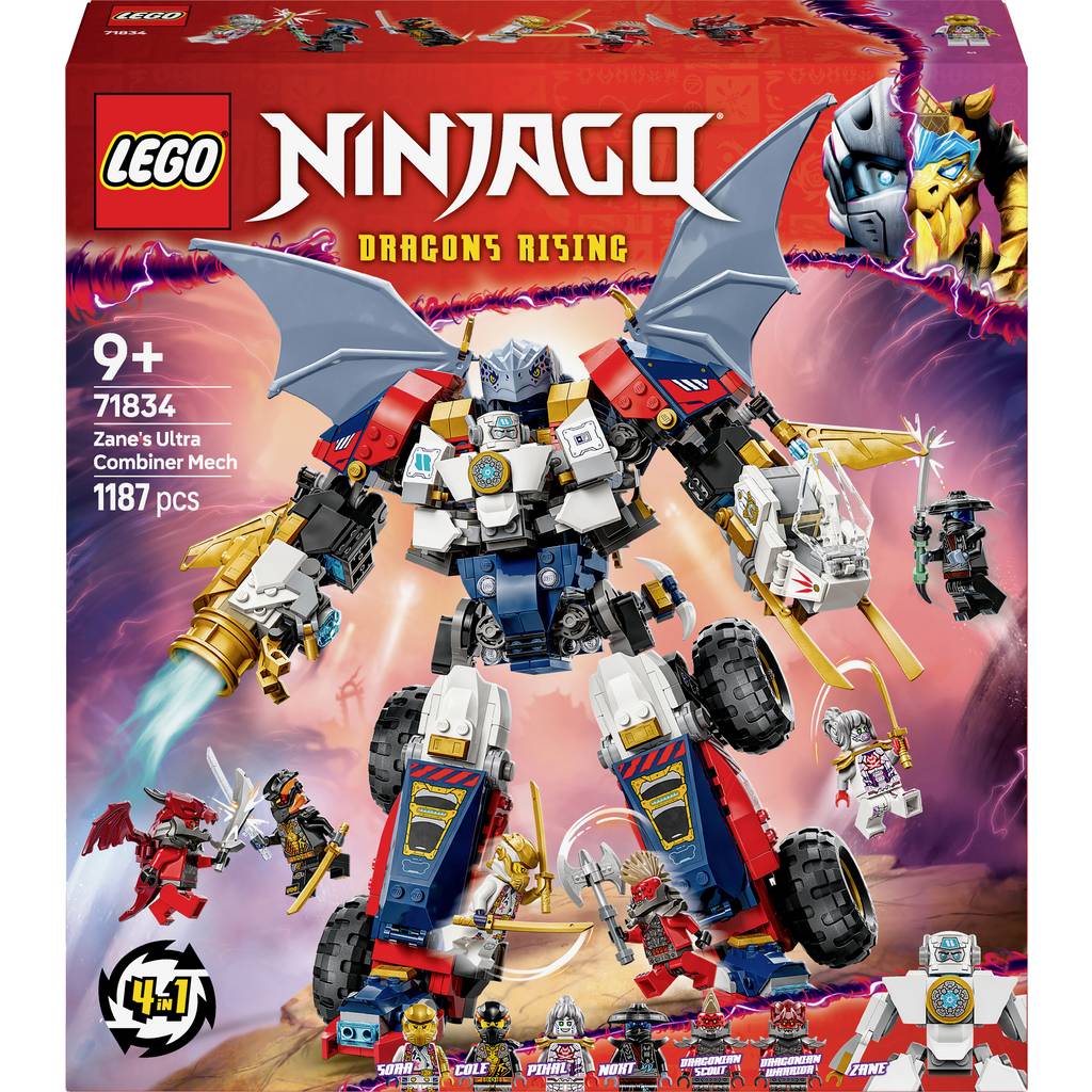 71834 LEGO® NINJAGO Zanes Ultra-Combi-Mech 71834