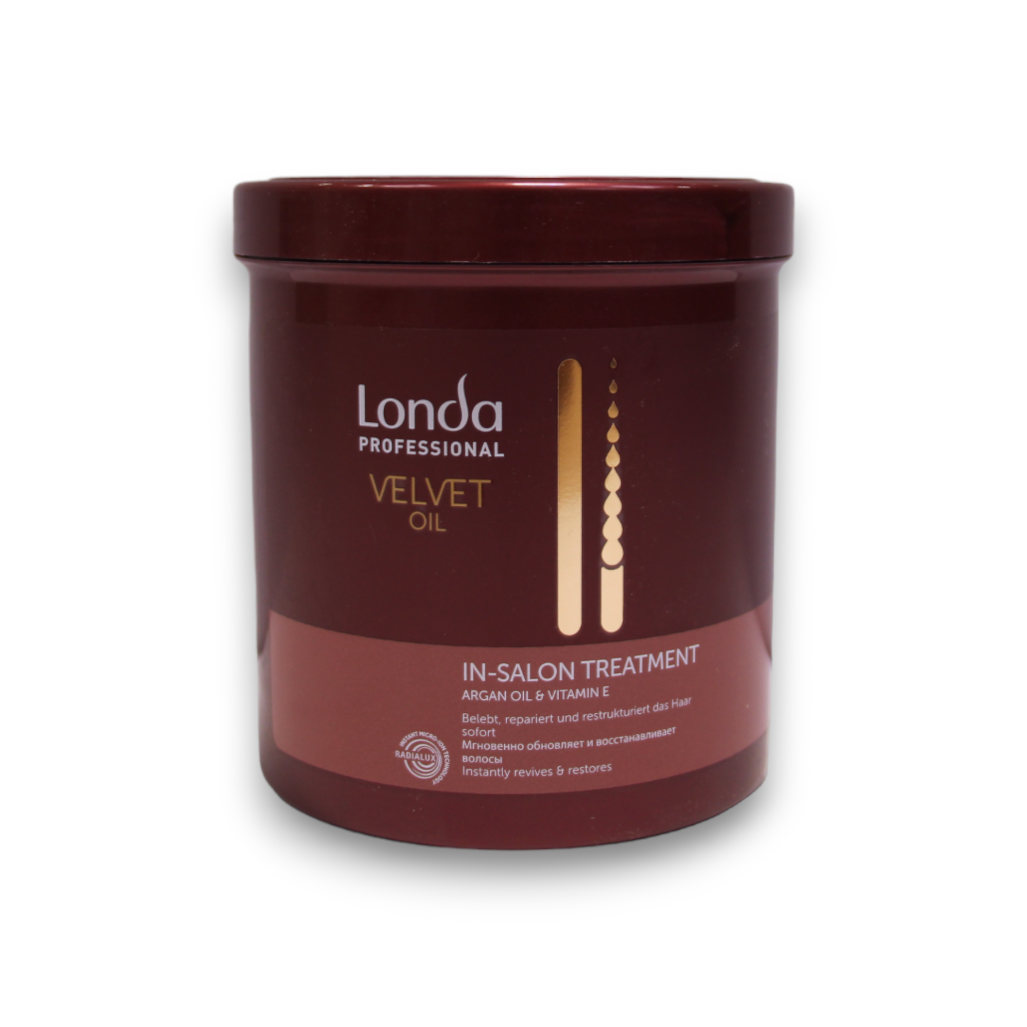 Londa Profesional, Ulei de Velur, Ulei de Argan și Vitamina E, Creme pentru Tratamentul Părului, Pentru Repararea, 750 ml.