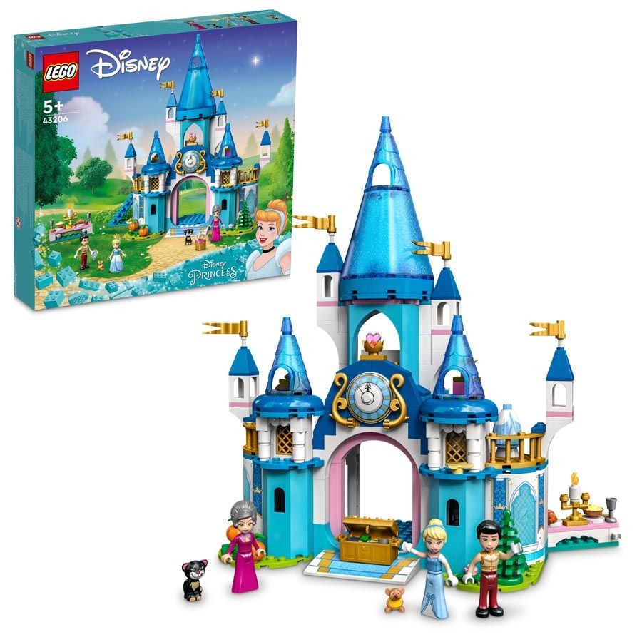 LEGO Disney Castelul lui Copilăria și al prințului din poveștile de basm 43206