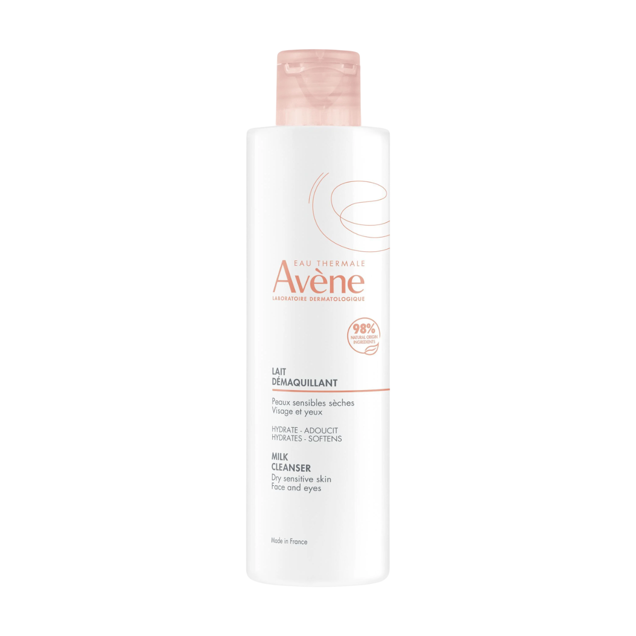 Avene, Les Essentiels, Makeup Removing, Cleansing Milk, For Face & Eyes, 100 ml