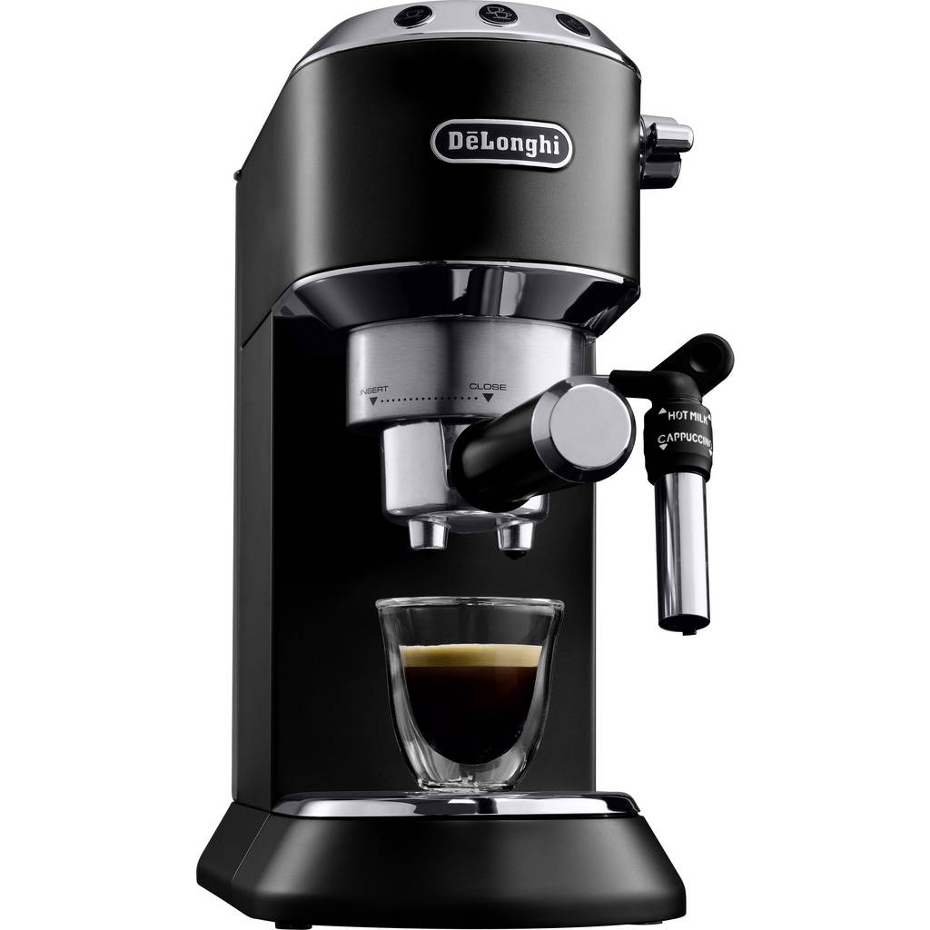 DeLonghi EC 685.BK Espresso machine with sump filter holder Black 135 0132106140