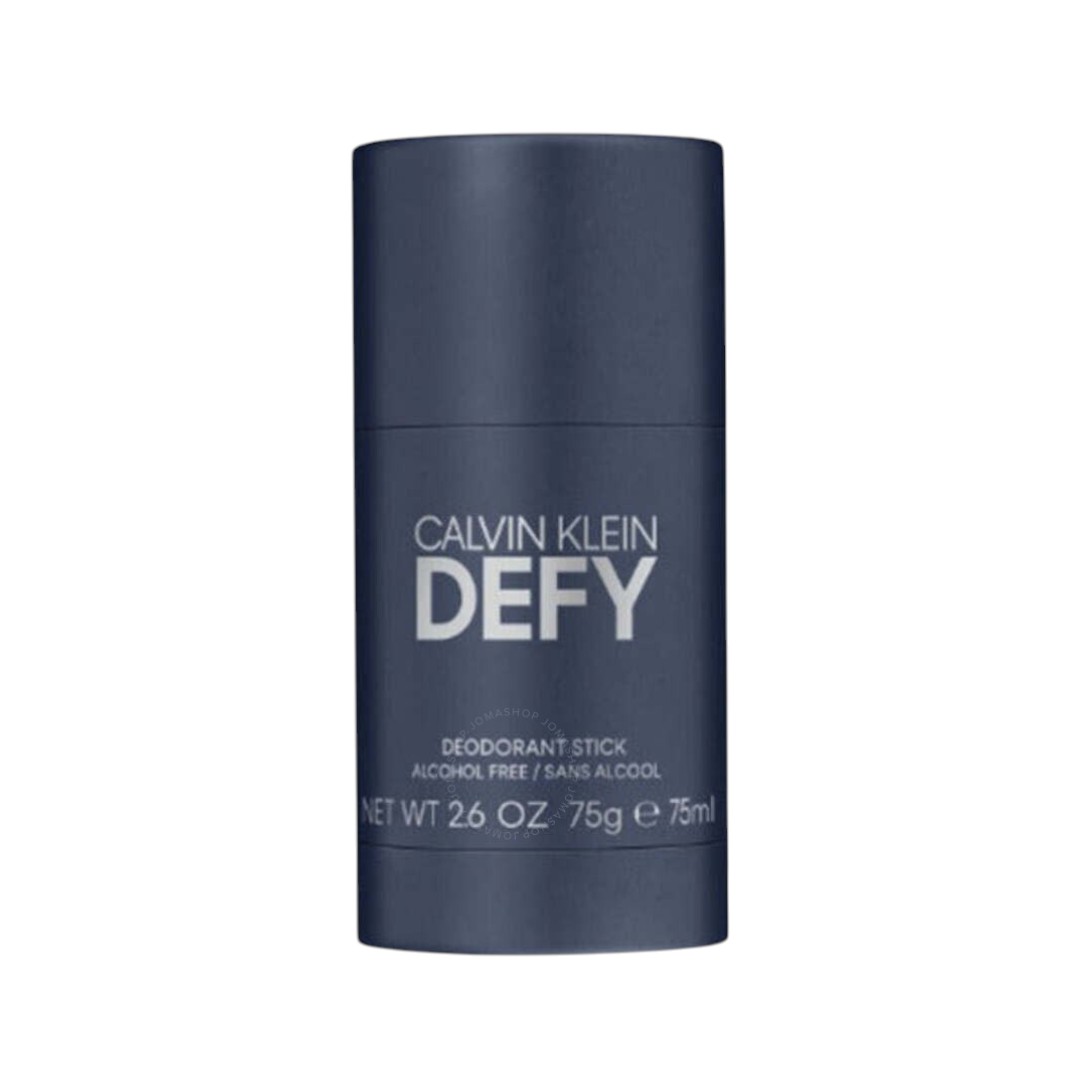 Calvin Klein, Defy, Protecție de 24h, Sticla de Deodorant, Pentru Bărbați, 75 g