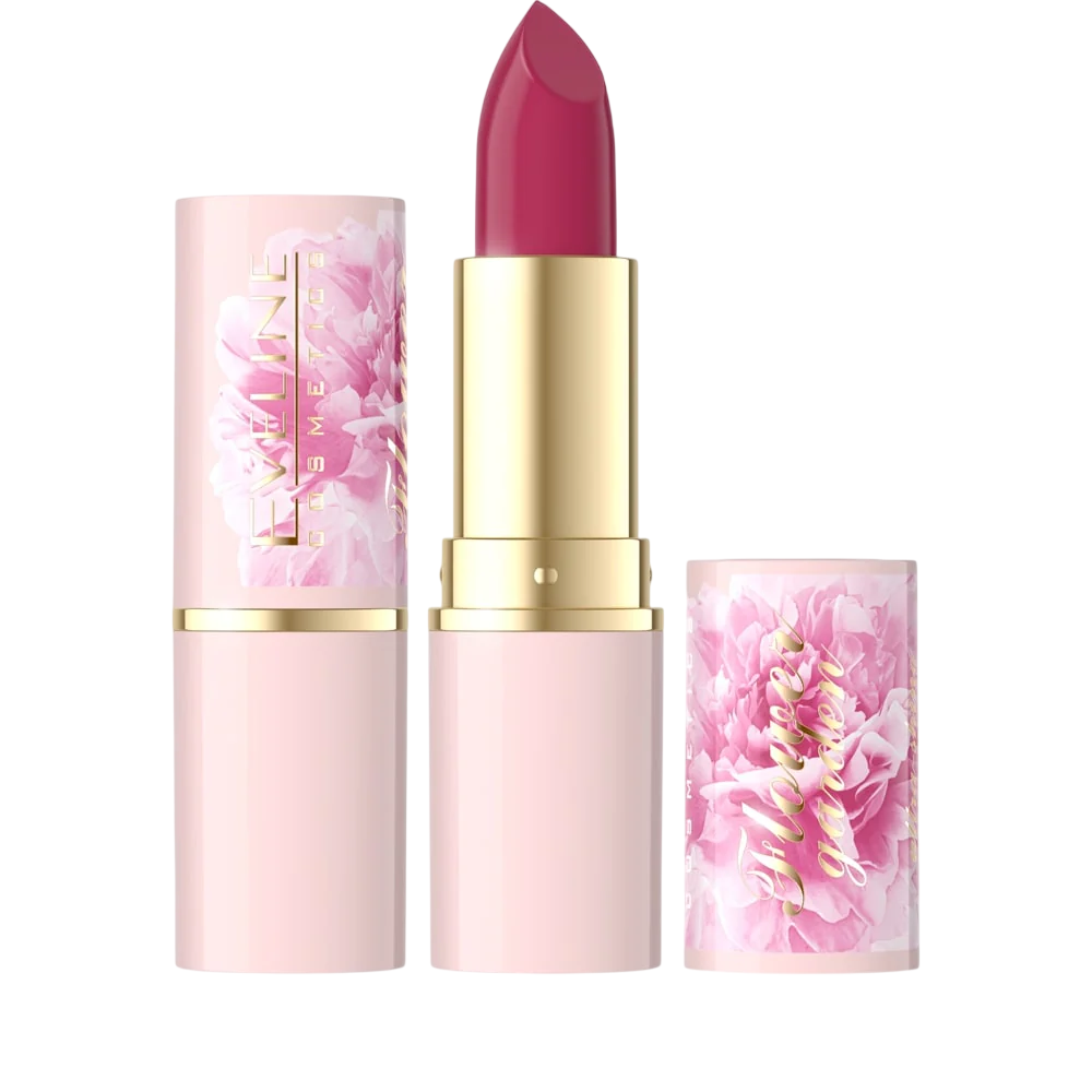 Eveline Cosmetics, Grădină de flori, Acid Hialuronic, Crema Stick pentru buze, Crema Stick pentru buze, 03, 4,10 g