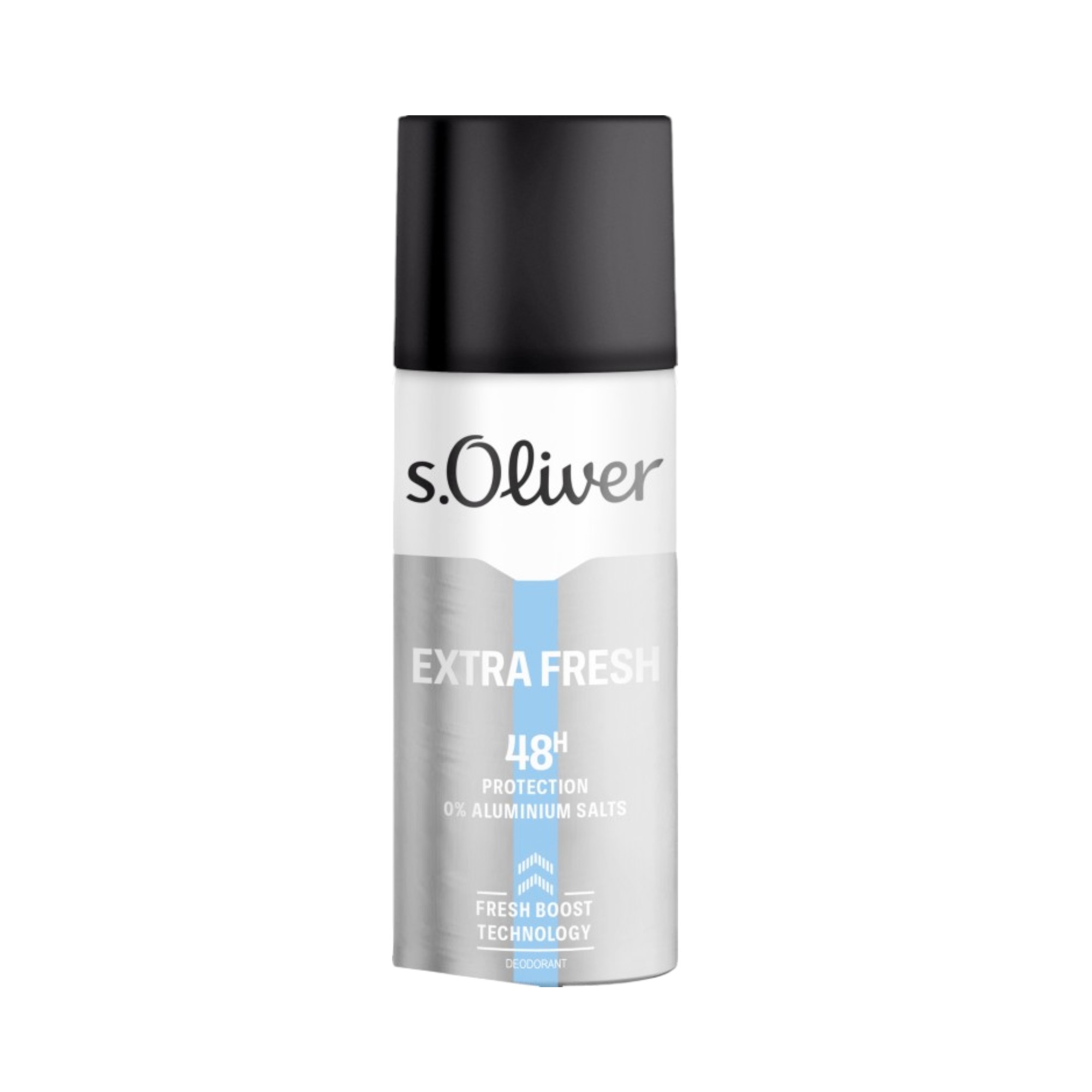 S. Oliver, Extra Fresh, Hidratantă 48h, Spray de dezinfectare a corpului, Pentru bărbați, 150 ml