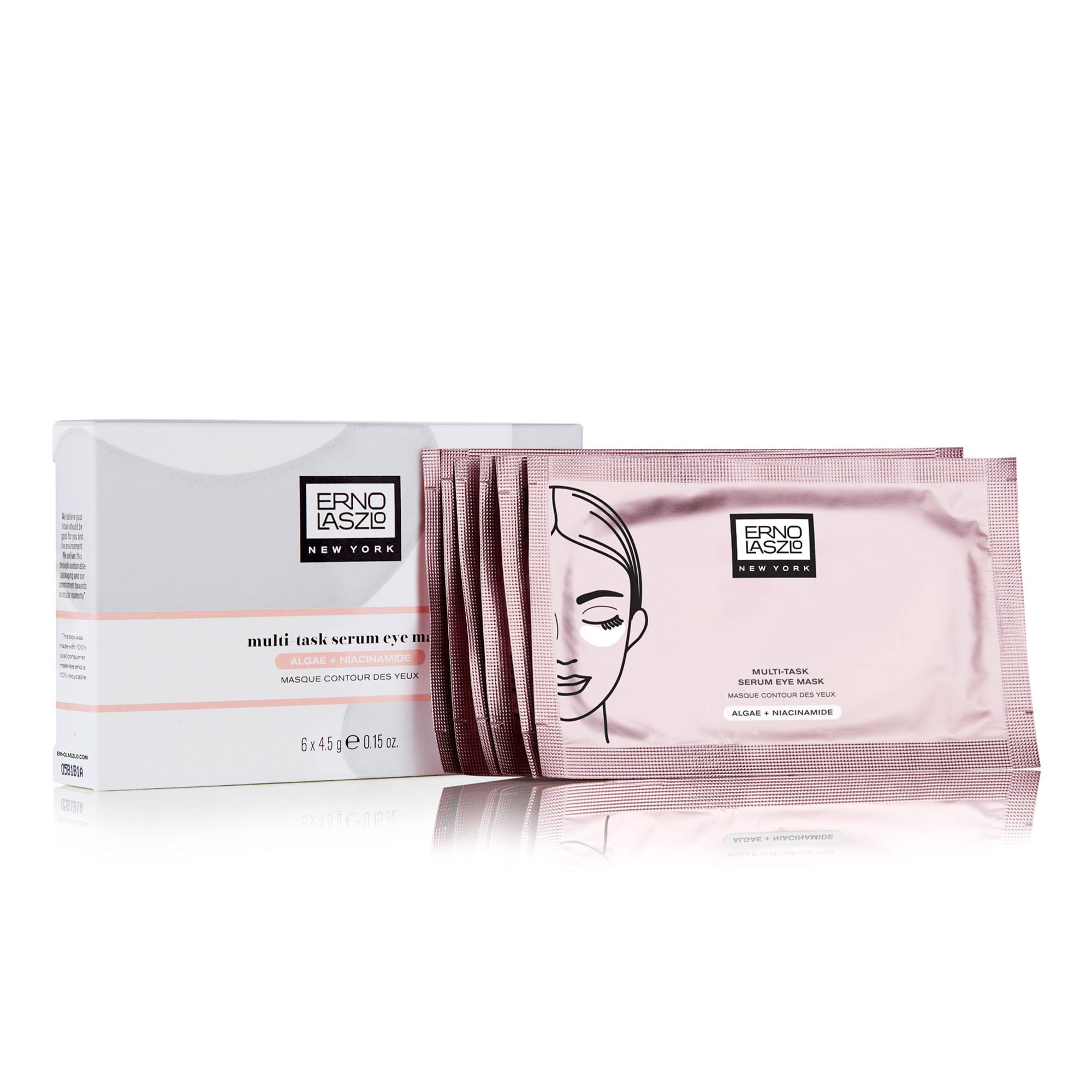 Setul, Erno Laszlo, Multi-Task, Serum, Hidrantă, Masca de ochi subțire, Punctură, 6 buc.