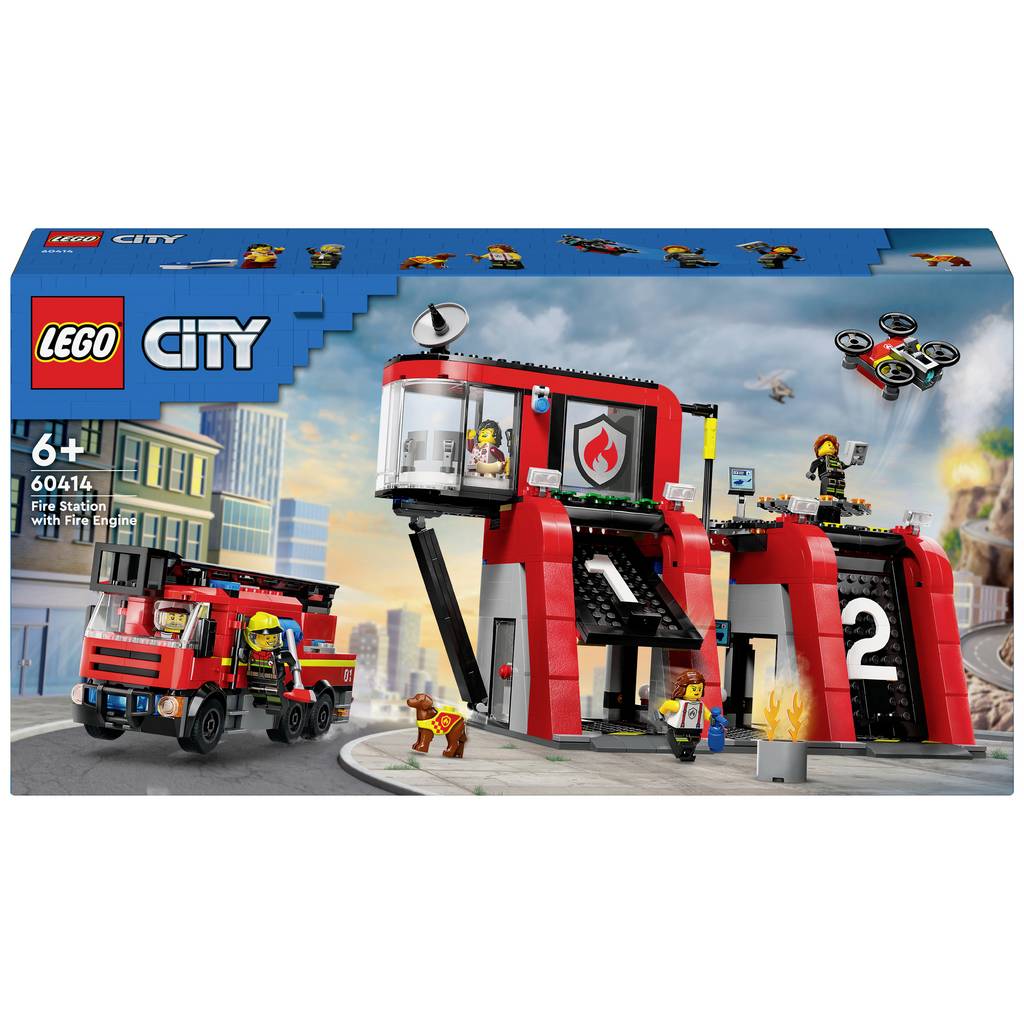 60414 LEGO® CITY Fire station with rotary vehicle 60414