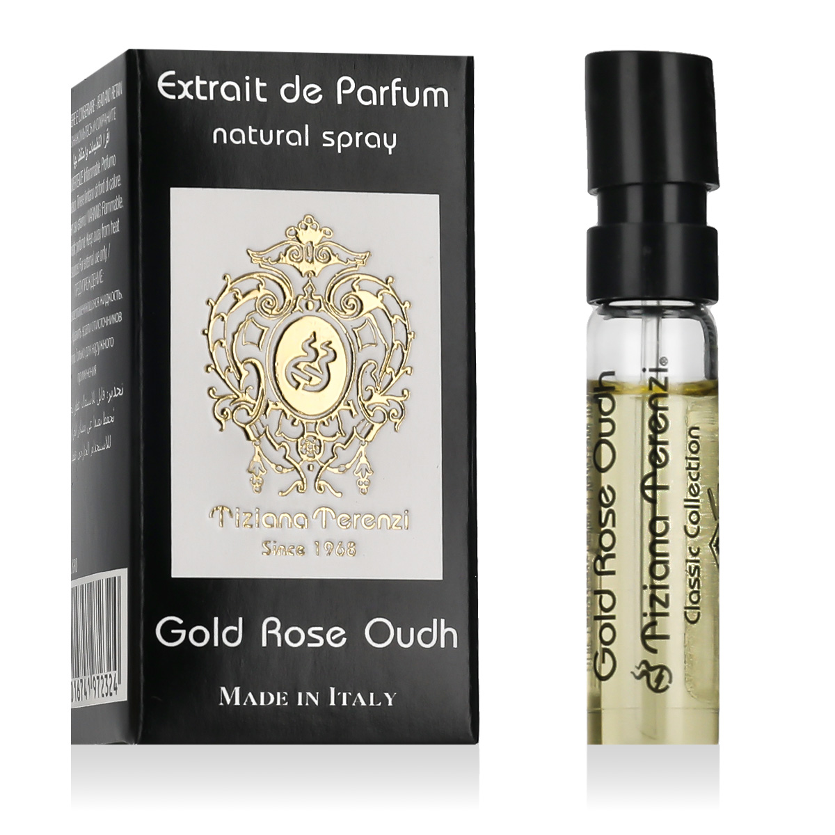 Tiziana Terenzi Gold Rose Oudh Elixir de parfum - probă 1,5 ml (neutru)