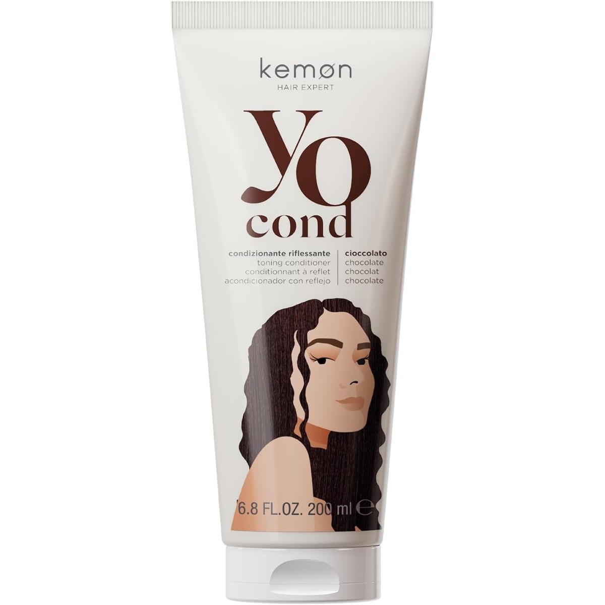 Kemon, Yo Cioccolato Coloring, Hair Colour Conditioner, 200 ml