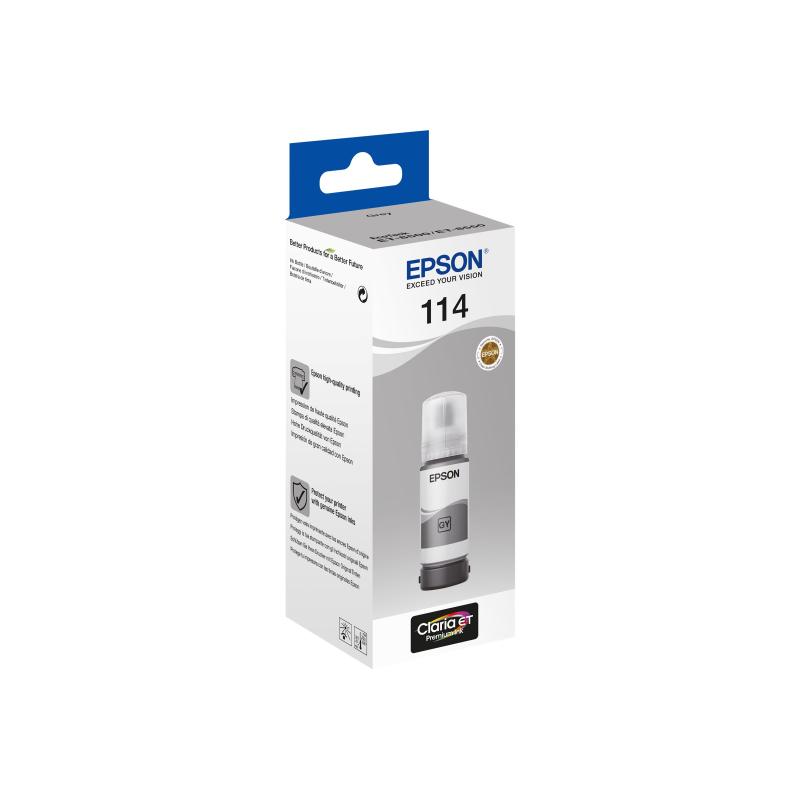 Epson Kagit 114 Ekotank Gri (C13T07B540)