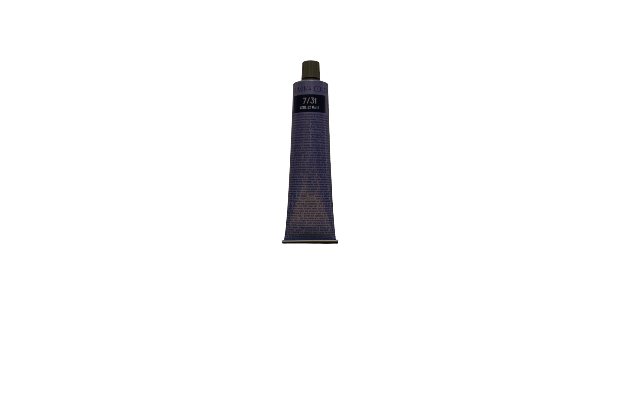 Wella Professionals, Illumina Color, Permanent Hair Dye, 7/31 Medium Blonde Golden Ash, 60 ml