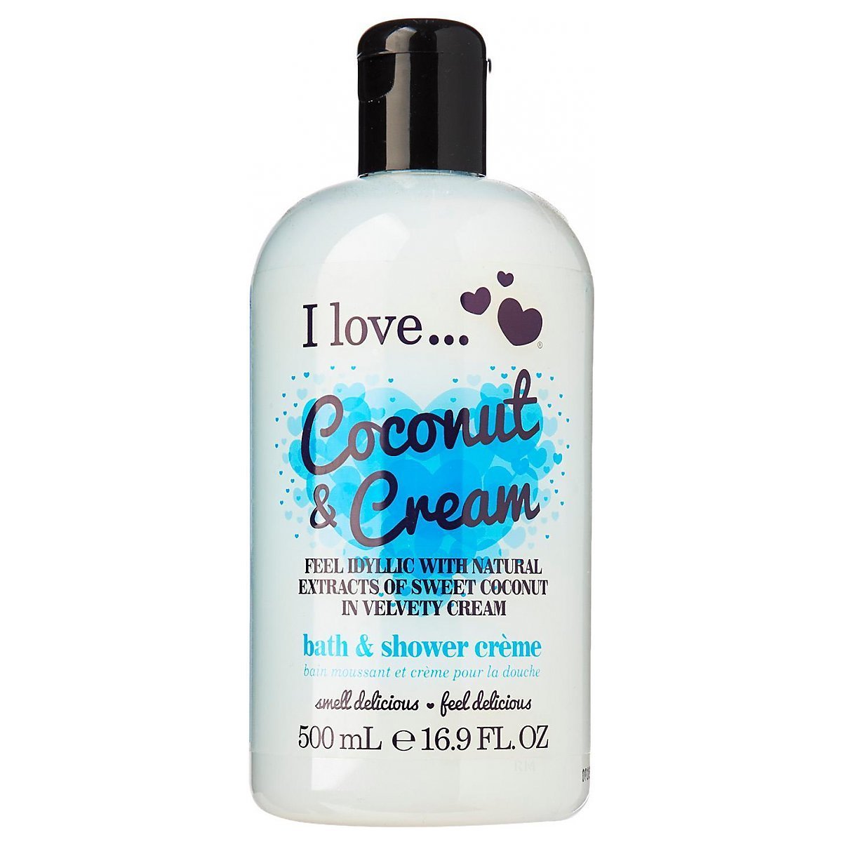 Iubesc, Coconotă și Crema, Îngrijitoare, Creme de Duș, 500 ml