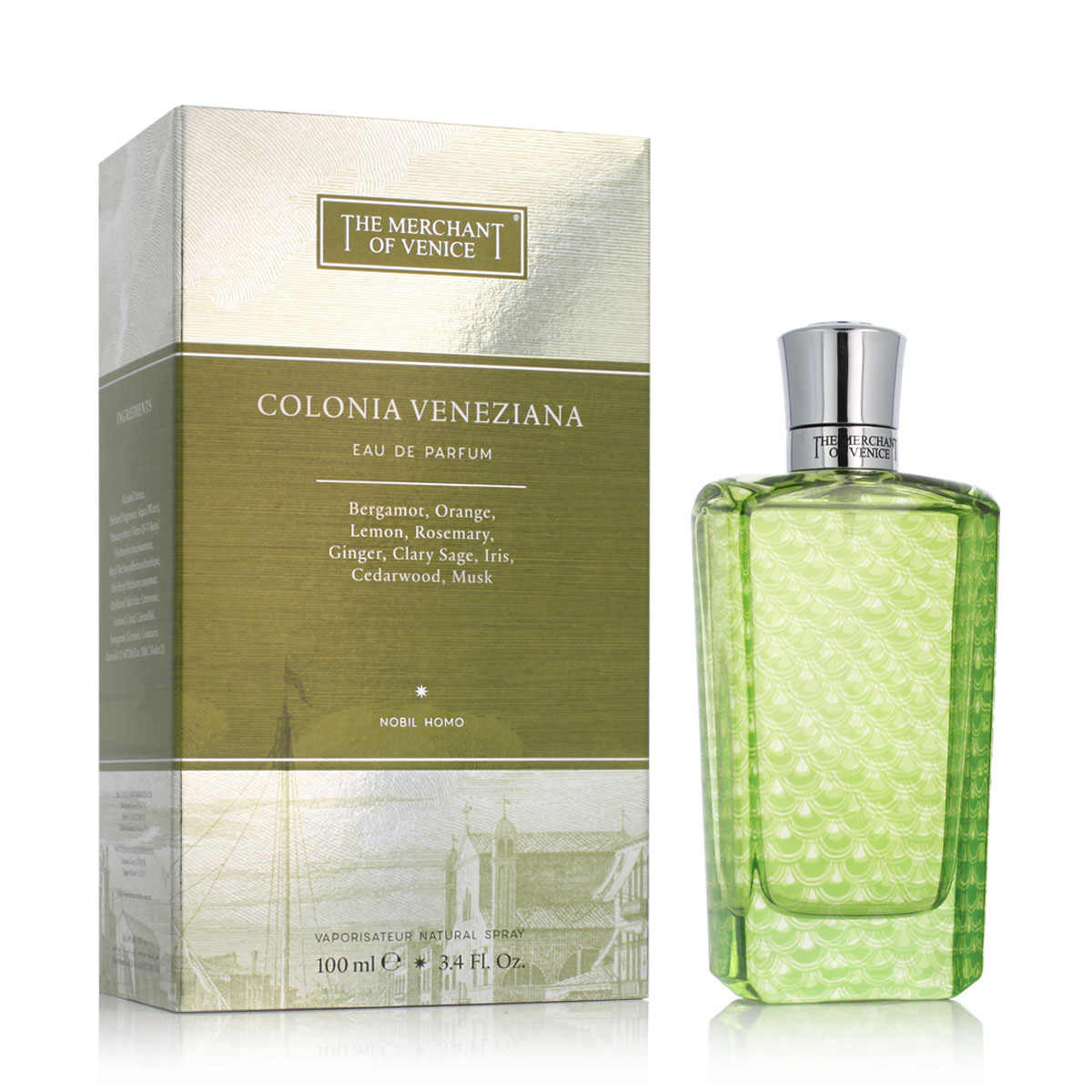 Colonia de Venetia Merchentului Venețian Mercantilă Perfume 100 ml (bărbați)