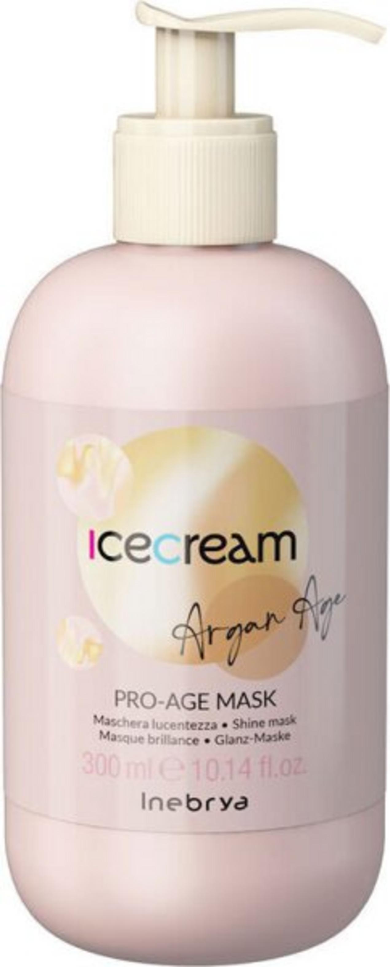 Inebrya, Ice Cream Pro-Age, Saç Bakımı Krem Maske, Besleyici, 300 ml