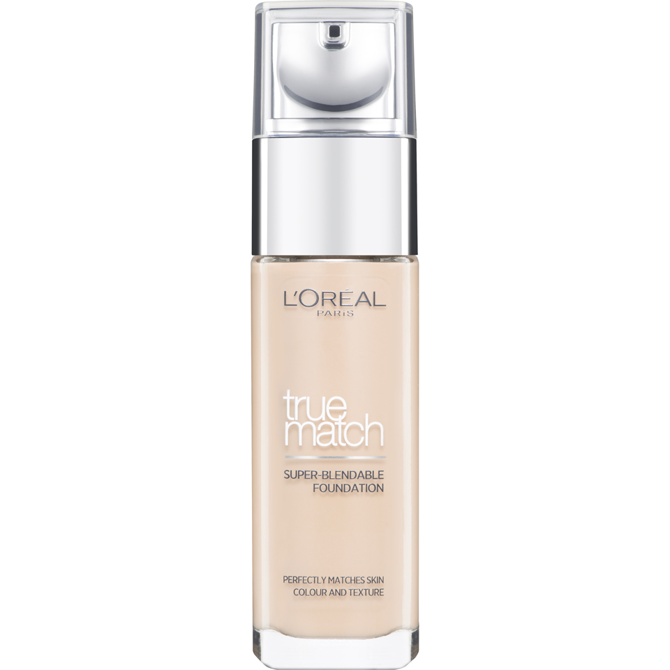 L'Oréal Paris, True Match, Fină Naturale, Fond de Pudră Lichidă, 2.R/2.C, Vanilie Roz, FPA 17, 30 ml.