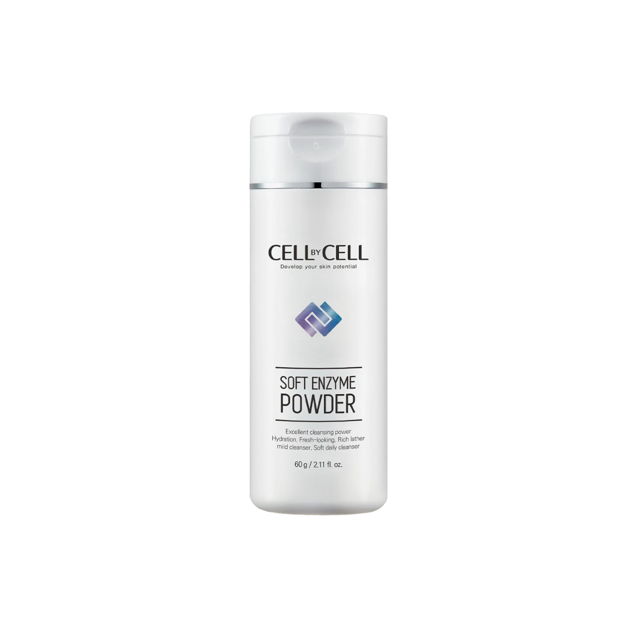 Celula de Celulă, Enzimă Moale, Enzimă de Papană, Curățare, Pulbere Exfoliantă, 60 g