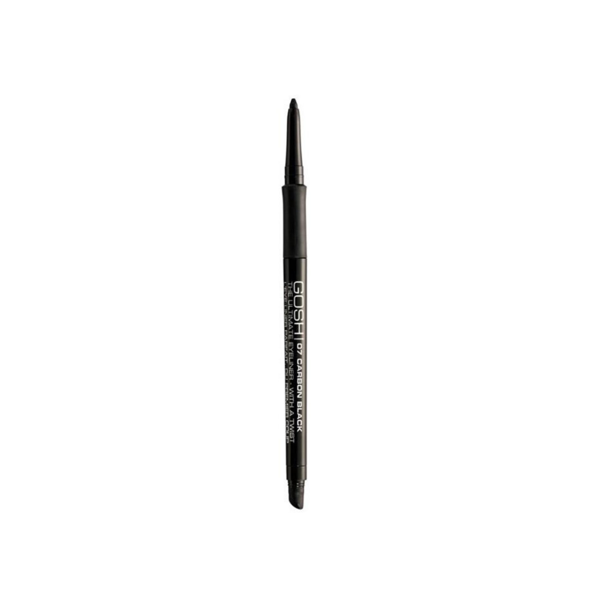 Oh, Cel mai Ultim cu o Turtă, Certificat pentru alergii, Rotunjirea, Linia Moale și Precisă, Crayon de ochi Kajal, 07, Negru de Carbon, 0,4 g.